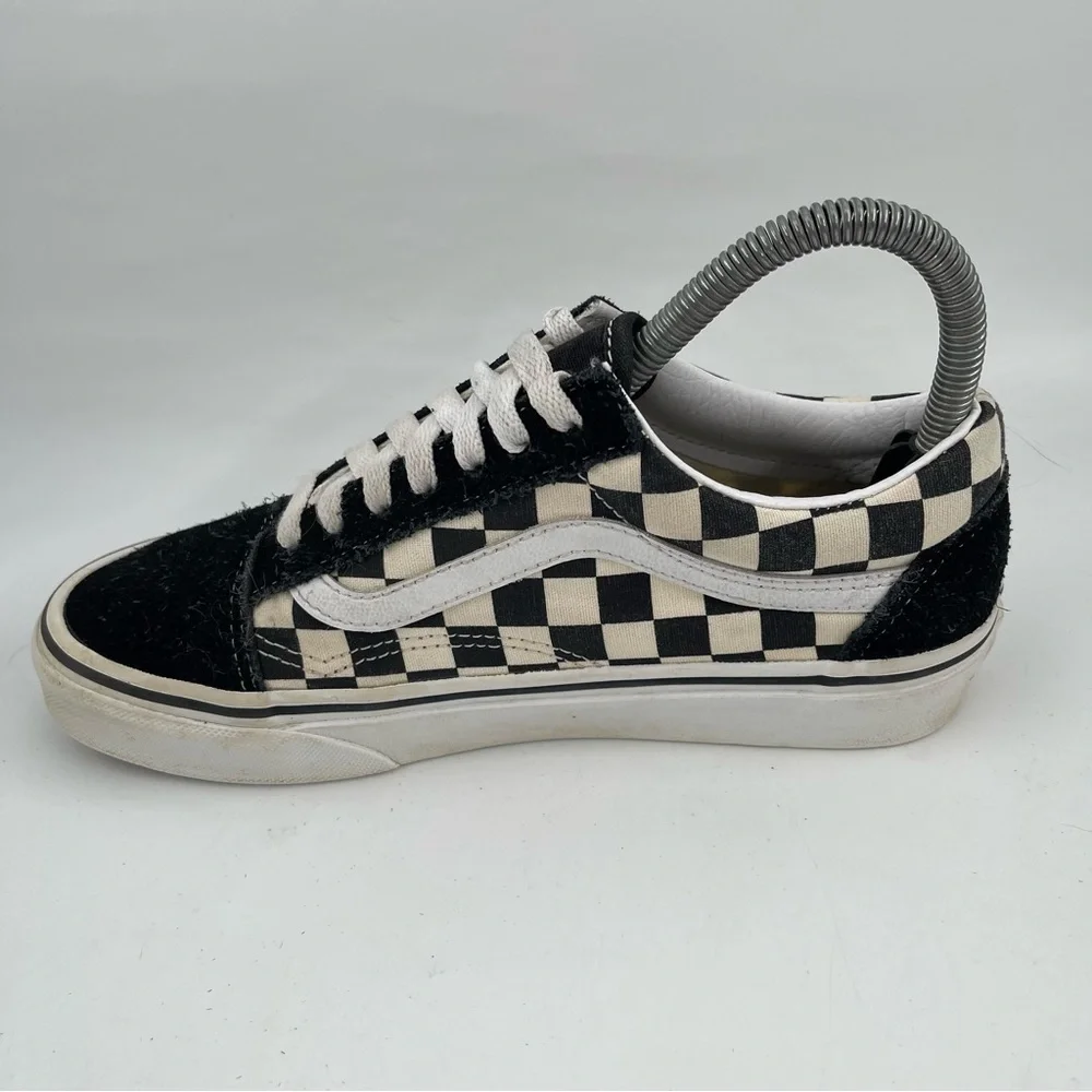 👞Vans Unisex Adults Era Black White Checkerboard Skateboarding Shoe-M/4.5 | W/6